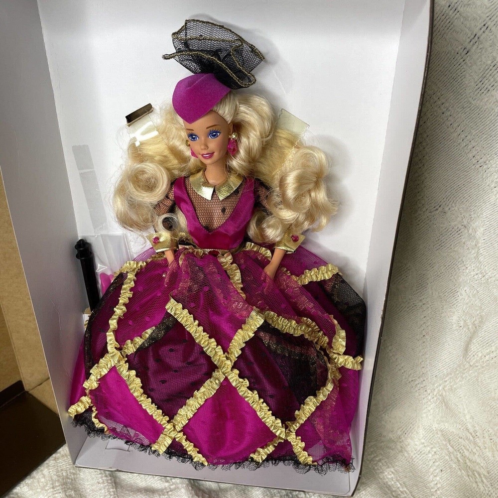 Vintage Mattel Barbie Spiegel Limited Edition Royal Invitation 1993 NIB #10969